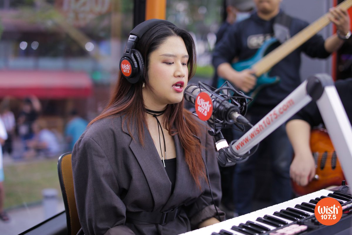 wish1075's tweet photo. R&amp;B duo @allenandelle opened today's Roadshow with their soulful Wish Bus performances of "Call You" and “So Be It (Amen)." https://t.co/mZNgfrFDSw