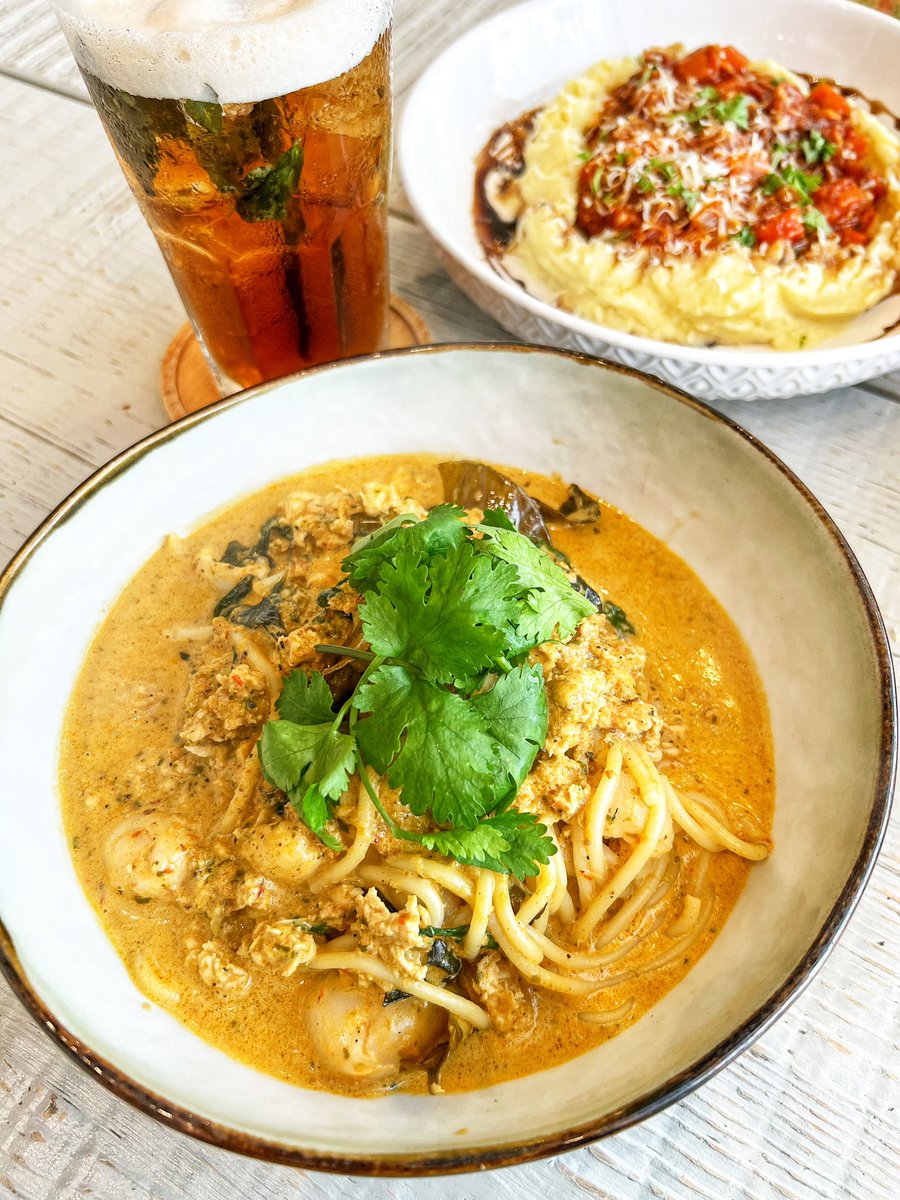 Cyberjaya Info on Twitter "Chicken red curry spaghetti pedaspedas