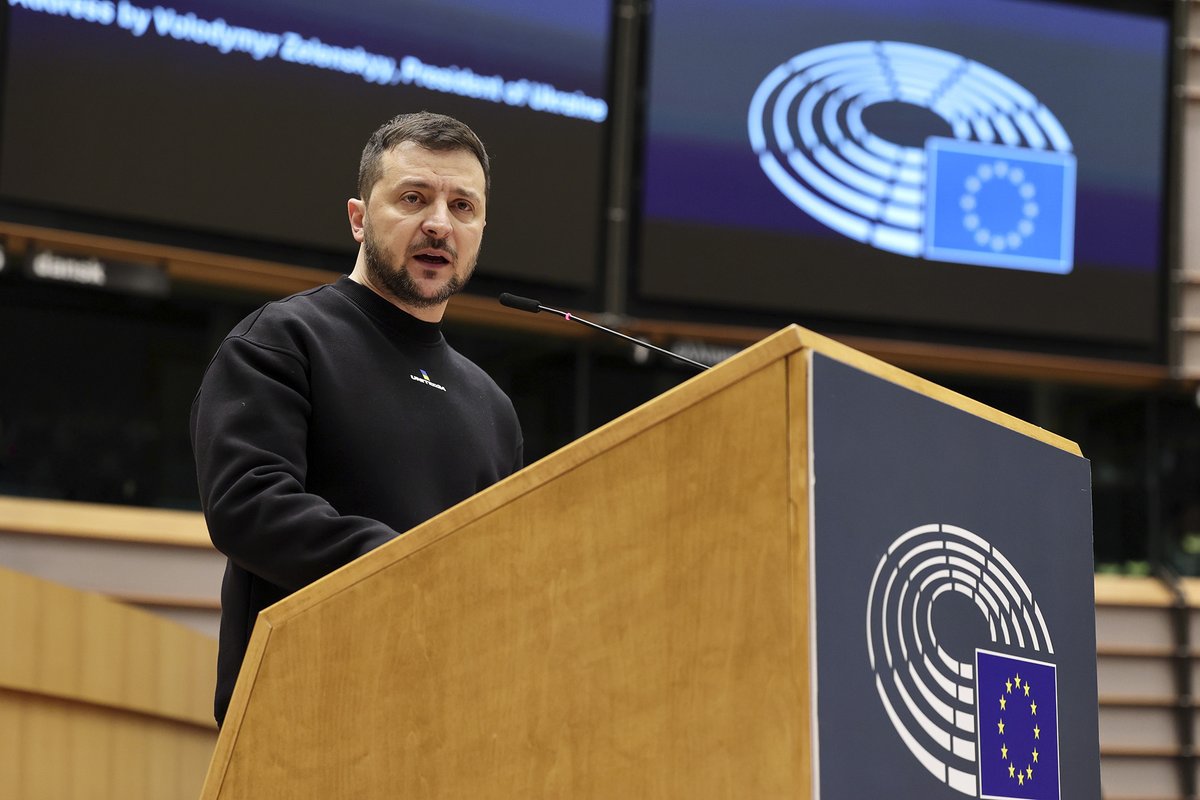 🇺🇦🇪🇺 Zelensky au Parlement européen : « Si l'Ukraine tombe, c'est votre mode de vie qui disparaît »