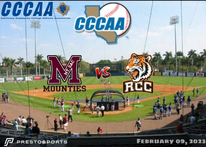CCCAA Network (@3c2asports1) on Twitter photo Mt. San Antonio 🆚 Riverside
🗓️February 09, 2023
⏰2:00 PM
📺Live stats: linktr.ee/cccbca.com
<a href="/baseball_RCC/">RCCbaseball</a> <a href="/RubenTitans9/">Ruben Hernandez</a> <a href="/imdanielrgarcia/">Daniel Garcia</a> Mt. San Antonio 🆚 Riverside
🗓️February 09, 2023
⏰2:00 PM
📺Live stats: linktr.ee/cccbca.com
<a href="/baseball_RCC/">RCCbaseball</a> <a href="/RubenTitans9/">Ruben Hernandez</a> <a href="/imdanielrgarcia/">Daniel Garcia</a>