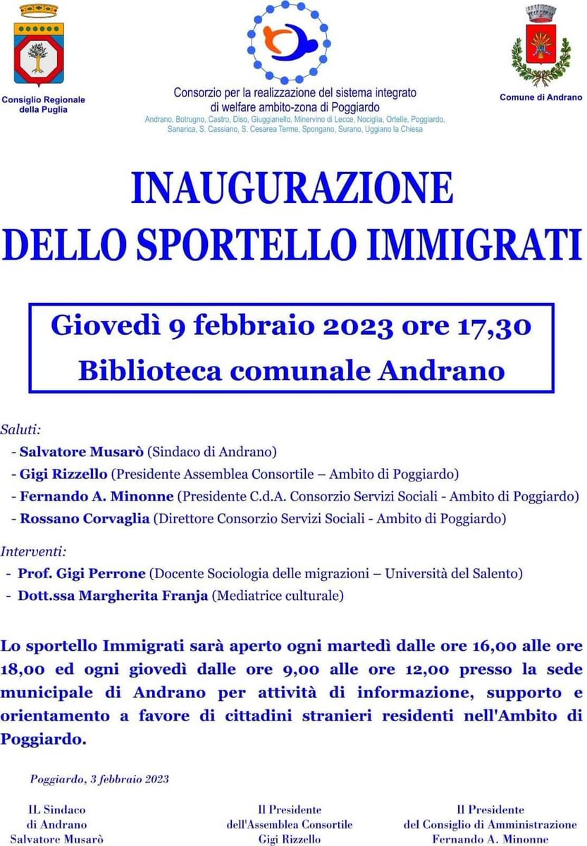 Comune di Andrano tweet media