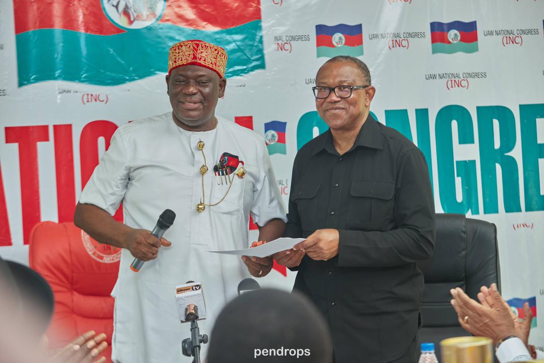 PeterObi's tweet photo. I was at the Ijaw House in Bayelsa this morning to meet with the Ijaw National Congress Executives. -PO https://t.co/l90Eop8Eni