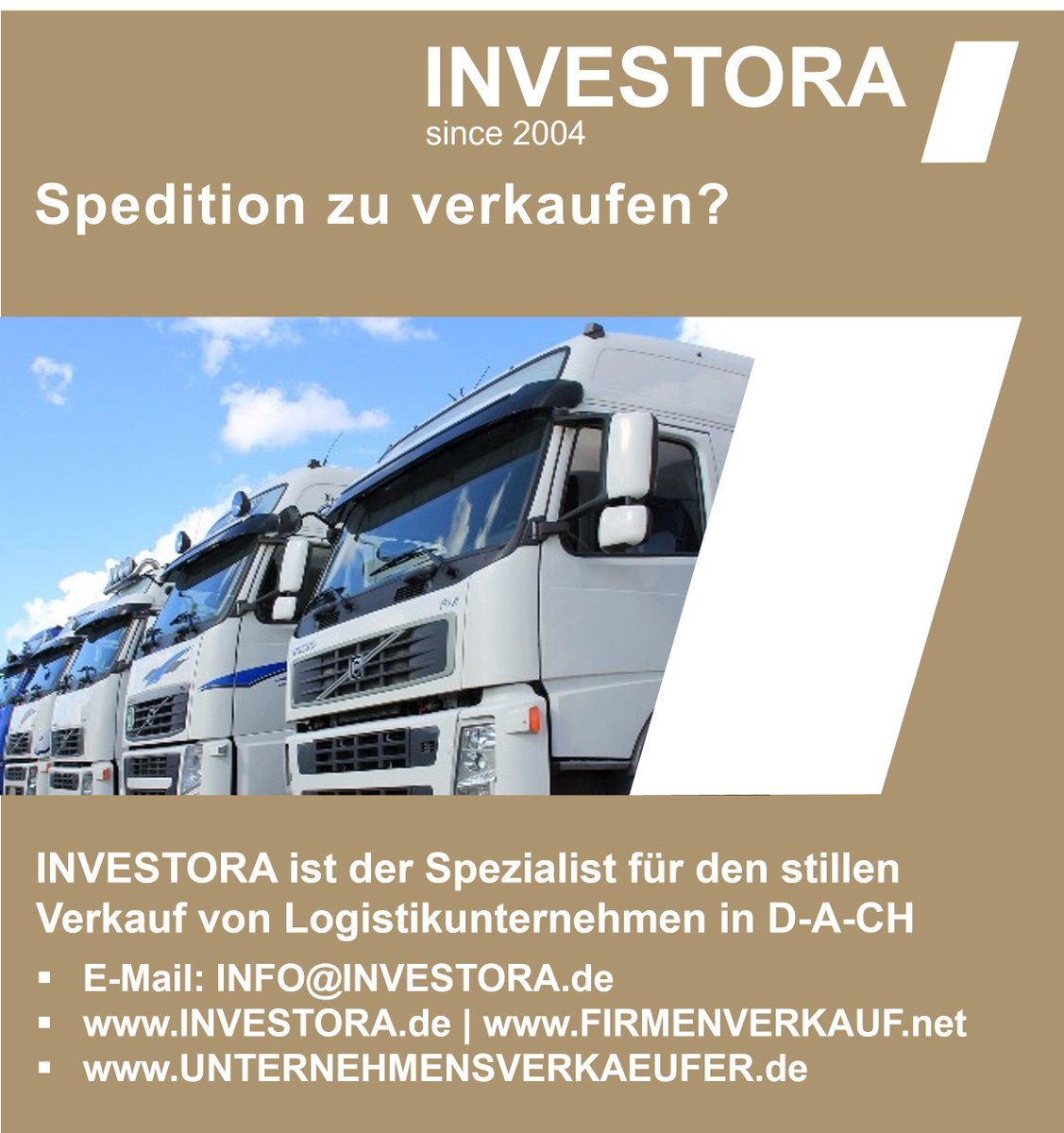 Über 18 Jahre Drehkreuz für #SPEDITION + #LOGISTIK #Güterverkehr #Luftfracht #Bahntransport #Logistics #Transport  #Firmenverkauf
Spedition zu verkaufen?