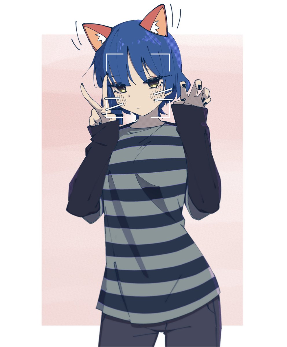 cat filter ryo yamada! kita-san said its for the band's 