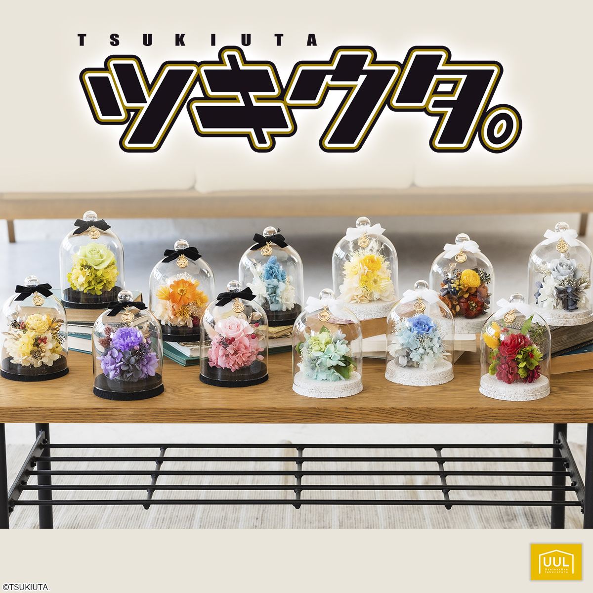 Uselessuse_lab's tweet photo. ✅【明日】2月26日(日)締切🌙

『ツキウタ。』フラワードームのご予約はお済みですか？
10周年を華やかに飾るアイテムでインテリアを楽しみたい方はお忘れなく！

メンバーからのオリジナルメッセージ付き👀💨

ご予約はこちらから▼
https://t.co/3Jh97Hbeyh
#ツキウタ #ツキウタ10th https://t.co/A659ISU1ud