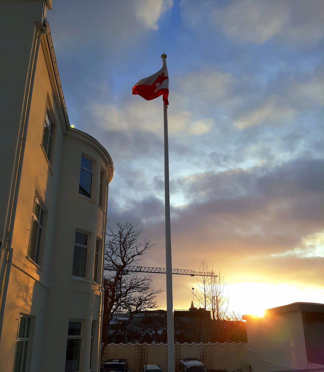 Good morning from beautiful Reykjavik 🌄🇬🇱