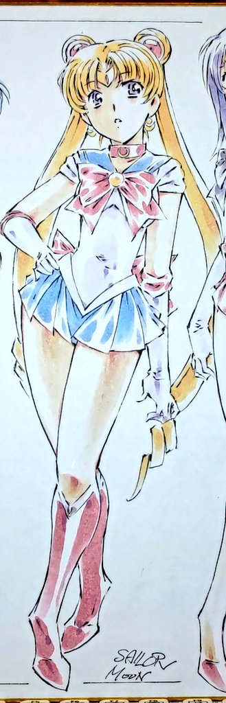 セーラームーン ,月野うさぎ 「おこんばんわでございます、 」|門口ナオ コミティア2/19 こ10aなおなおのイラスト