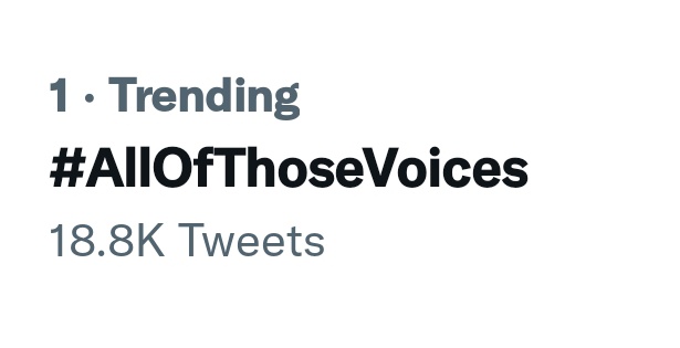 NiaLouLiaHarZ's tweet photo. #AllOfThoseVoices is trending worldwide #1.

I'm voting #Louies for #BestFanArmy at the #iHeartAwards https://t.co/fPjwEjO189