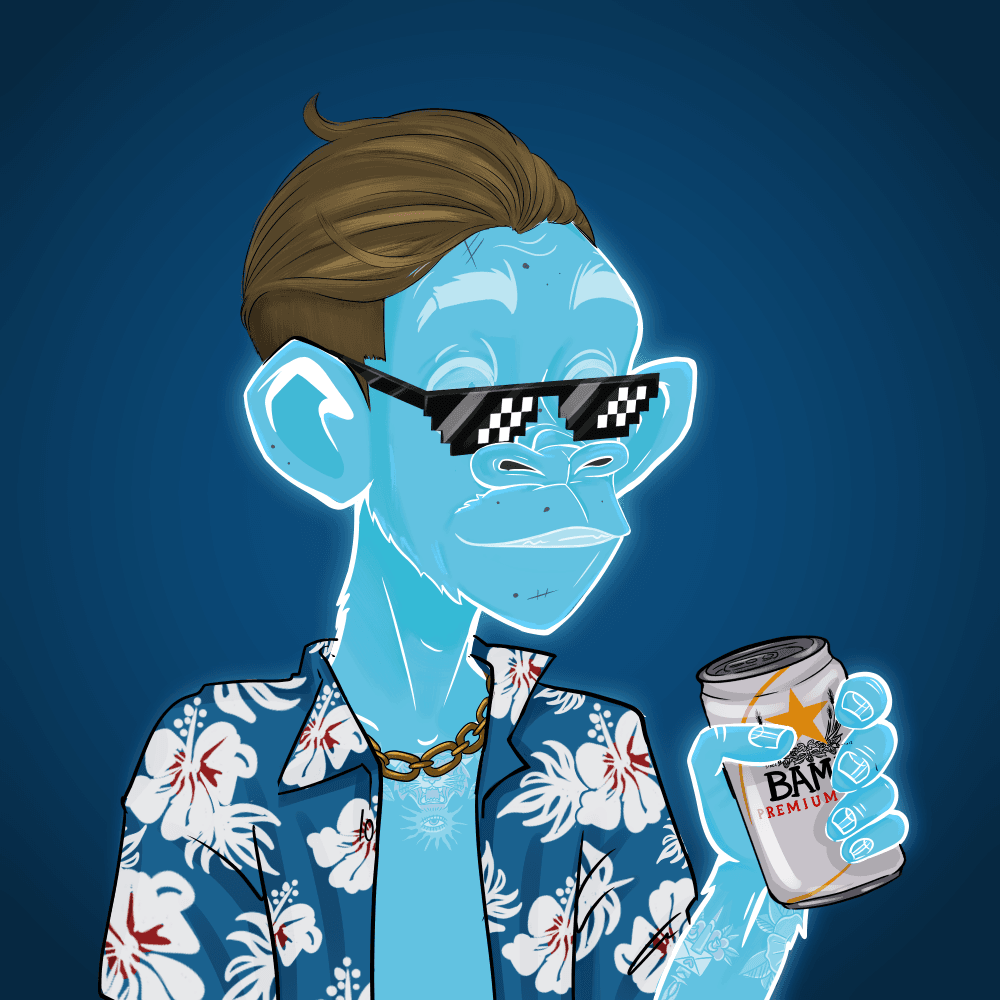 boozyape's tweet photo. @famous_dyl Hi! 🤟
NFT is on the hype again, right? 🚀
We have to drink for this! 🍻 https://t.co/gyOIHpdggb