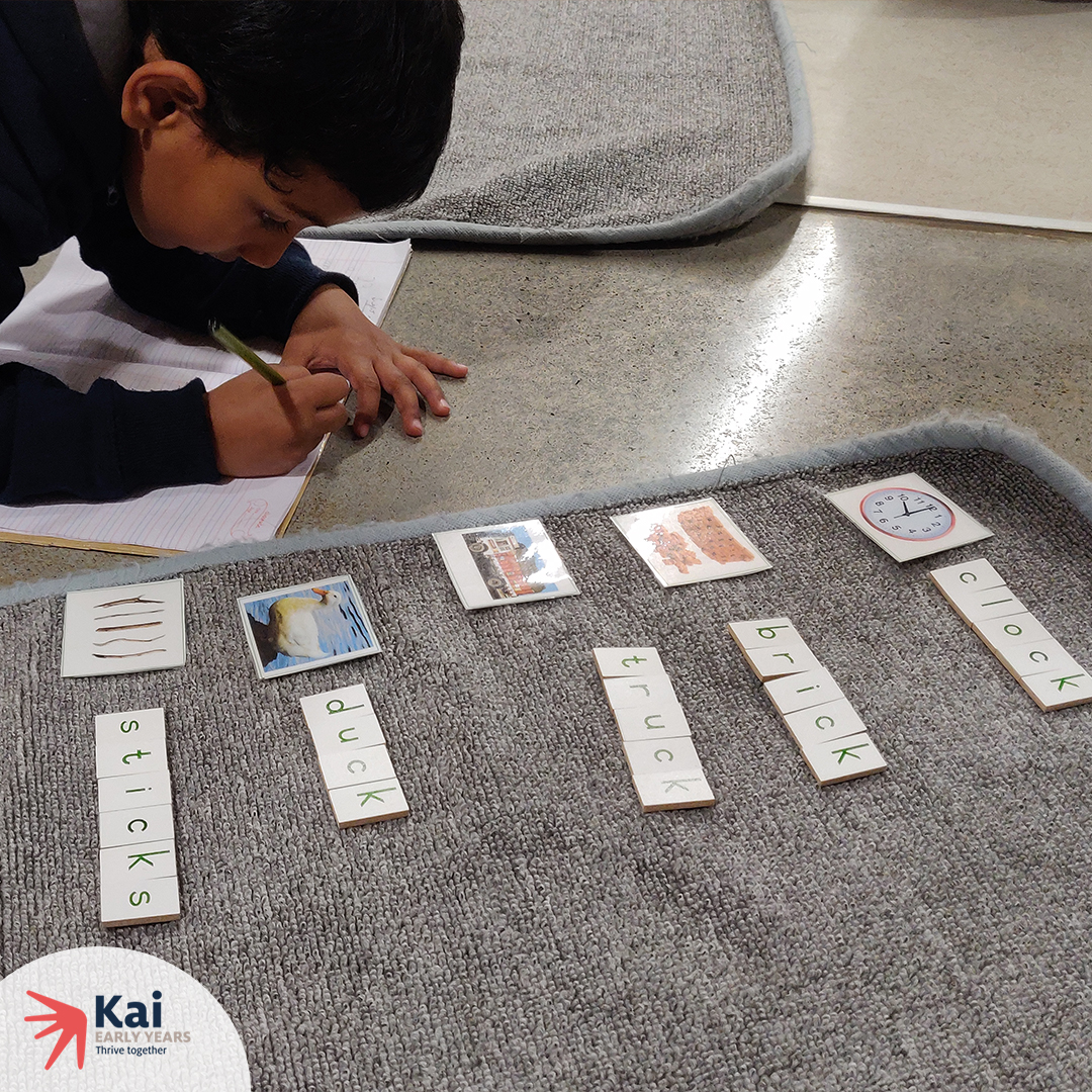 KaiYears's tweet image. Excited to see our #K2students mastering their reading &amp;amp; writing skills with #Montessorimaterials! The picture card materials ranging from phonetic 3, and 4 letters to more complex blends and sight #readingexercises are helping them prepare for a successful journey in #grade1.