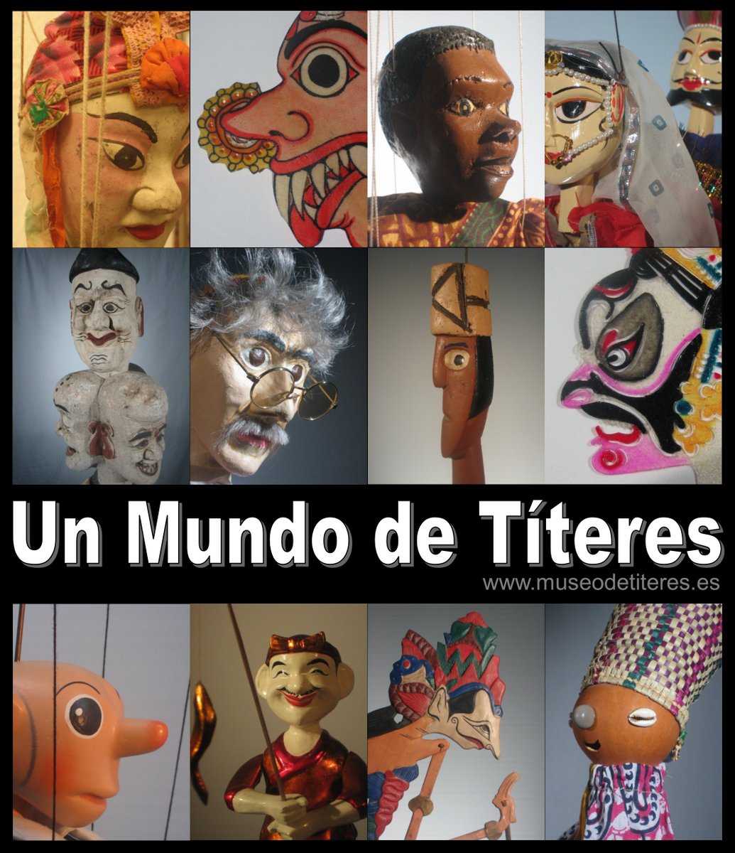 UN MUNDO DE TÍTERES 
Visita animada
Domingo 12 de febrero a las 18:00 h.
Más info: tragaluz.info/un-mundo-de-ti…