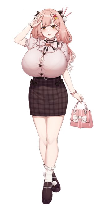 看板娘天野ロゼちゃん2023ver立ち絵🍩❤️ 