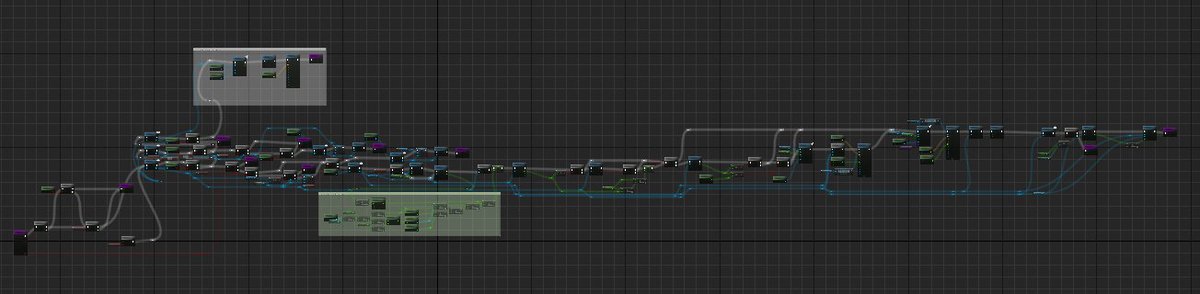 Minilinkki's tweet photo. I also re-wrote my damage calculation system. Now it looks like a sniper rifle. #UnrealEngine #UnrealEngine5 #gamedev #blueprint https://t.co/dhvZWlrkD9