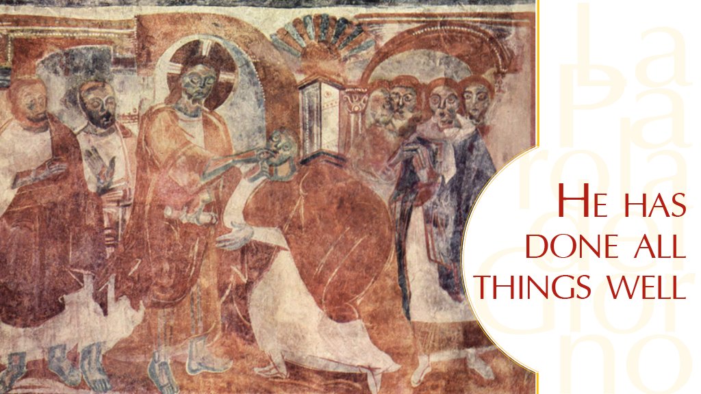 Vatican News On Twitter Gospel Of The Day Mark 7 31 37 He Has vatican-news-on-twitter-gospel-of-the-day-mark-7-31-37-he-has