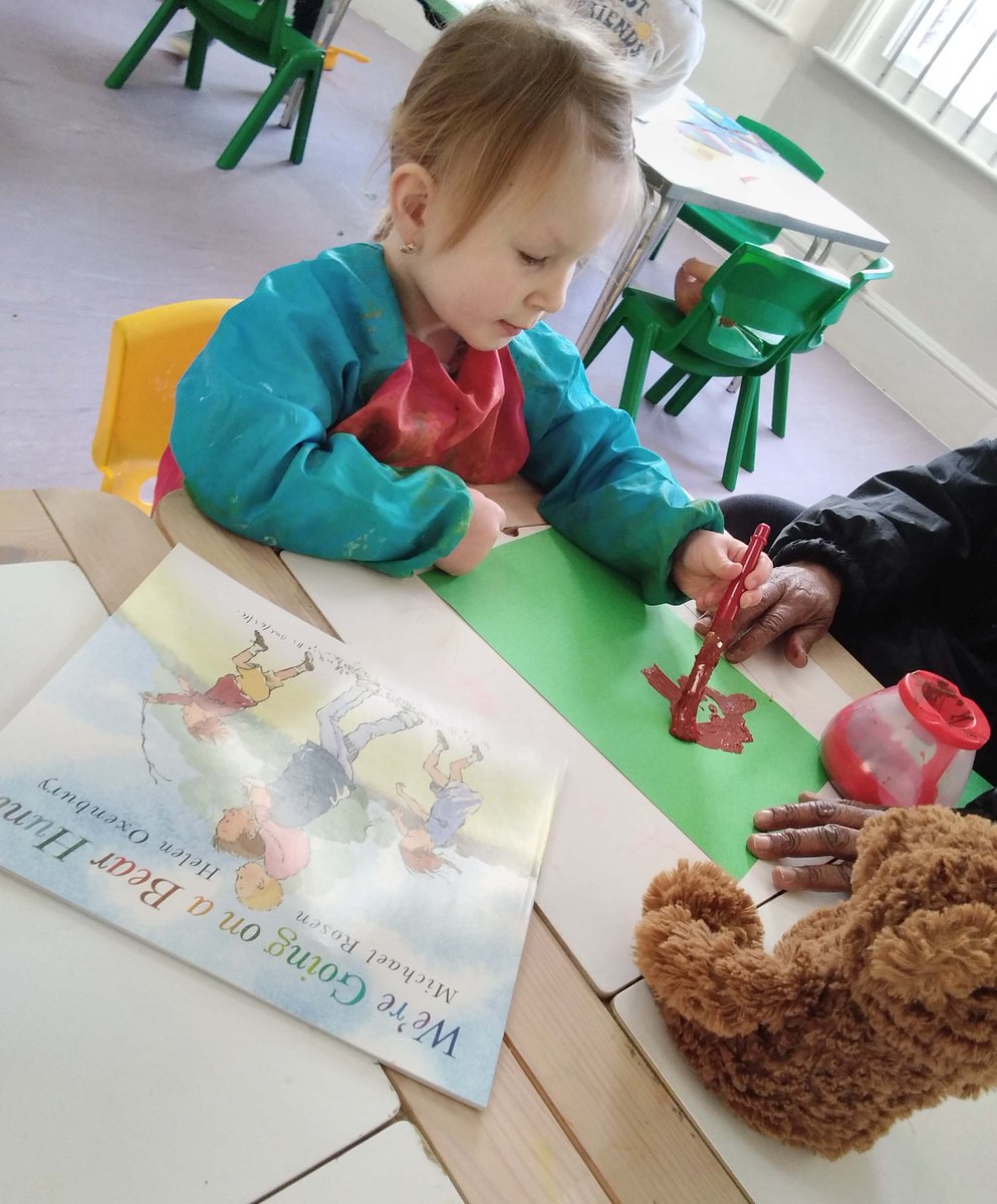 JancettGroup's tweet image. Our Stanley Park Road nursery family rooms have been taking part in a variety of activities related to their Core Book 'We are going on a bear hunt', using different tools #corebook #earlyyears #nursery #jancettcommunityofnurseries #wallington #carshalton #childcare