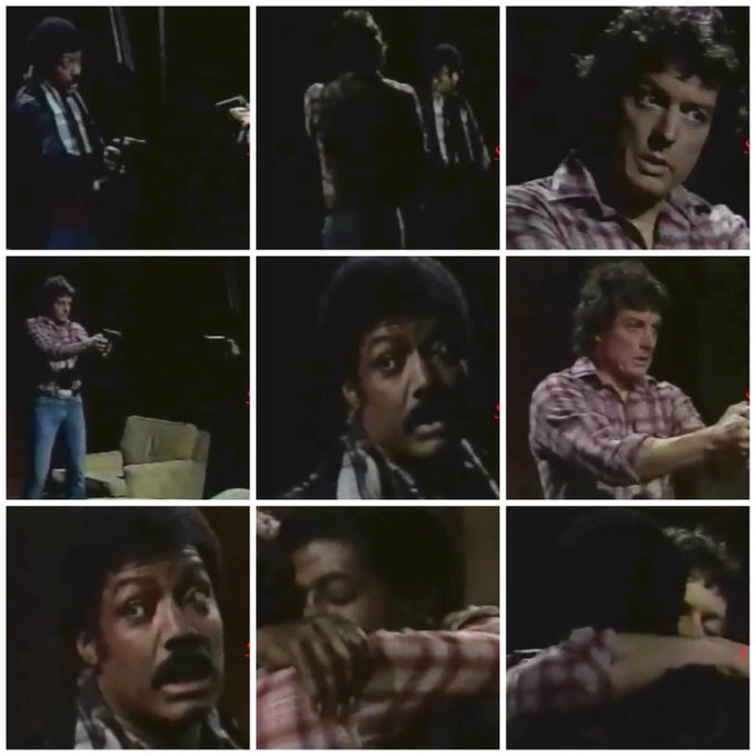 #OnThisDay in 1984, Roman and Abe had a tense stand off as Roman convinced Abe that he was not the killer #ClassicDays #Days #DaysofourLives