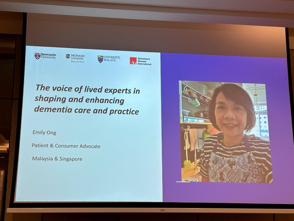 Thanks to @LouiseProfessor and @DYSuharya I finally got a chance to advocate in my home country, Malaysia at the National Dementia Symposium together with 3 care partners. #NationalDementiaActionPlan #OurVoiceMatters #ExpertbyExperience @AlzDisInt @DementiaAllianc @DrRabiWHO