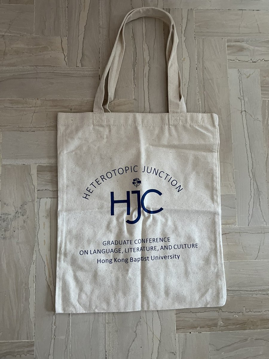 Received this gift from the English department of <a href="/hkbaptistu/">Hong Kong Baptist University</a> and I couldn’t be happier. Thank you so much for having me present at your conference, it was an honor!