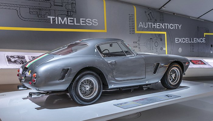 MuseiFerrari's tweet photo. There’s something undeniably magic about this #Ferrari250GTSWBCompetizione (1959) on display in Modena. 😍

#Ferrari #MuseiFerrari #FerrariForever https://t.co/1WWKt4FlaF