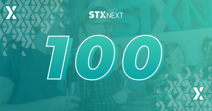 STXNext's tweet image. 100 editions of The Nextletter by STXNext! 🎉 Thank you for joining us on this journey of valuable insights, inspiration, and industry updates. Here&apos;s to many more! #STXNext #TheNextletter #100Editions #newsletter
