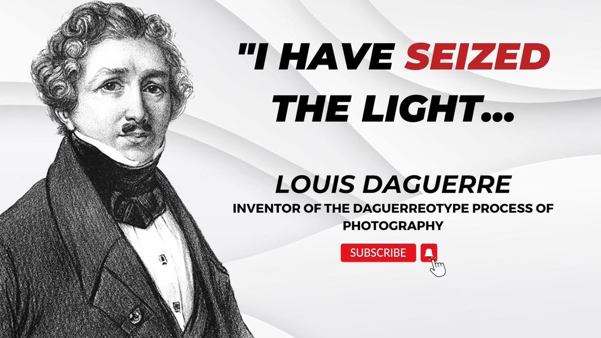 motivational_83's tweet photo. Check out my latest video "Louis Daguerre Quotes | Inspirational &amp; Motivational | Louis Daguerre The Camera"

Watch Now: https://t.co/hYnTl6flKW https://t.co/d73LaIZWec
