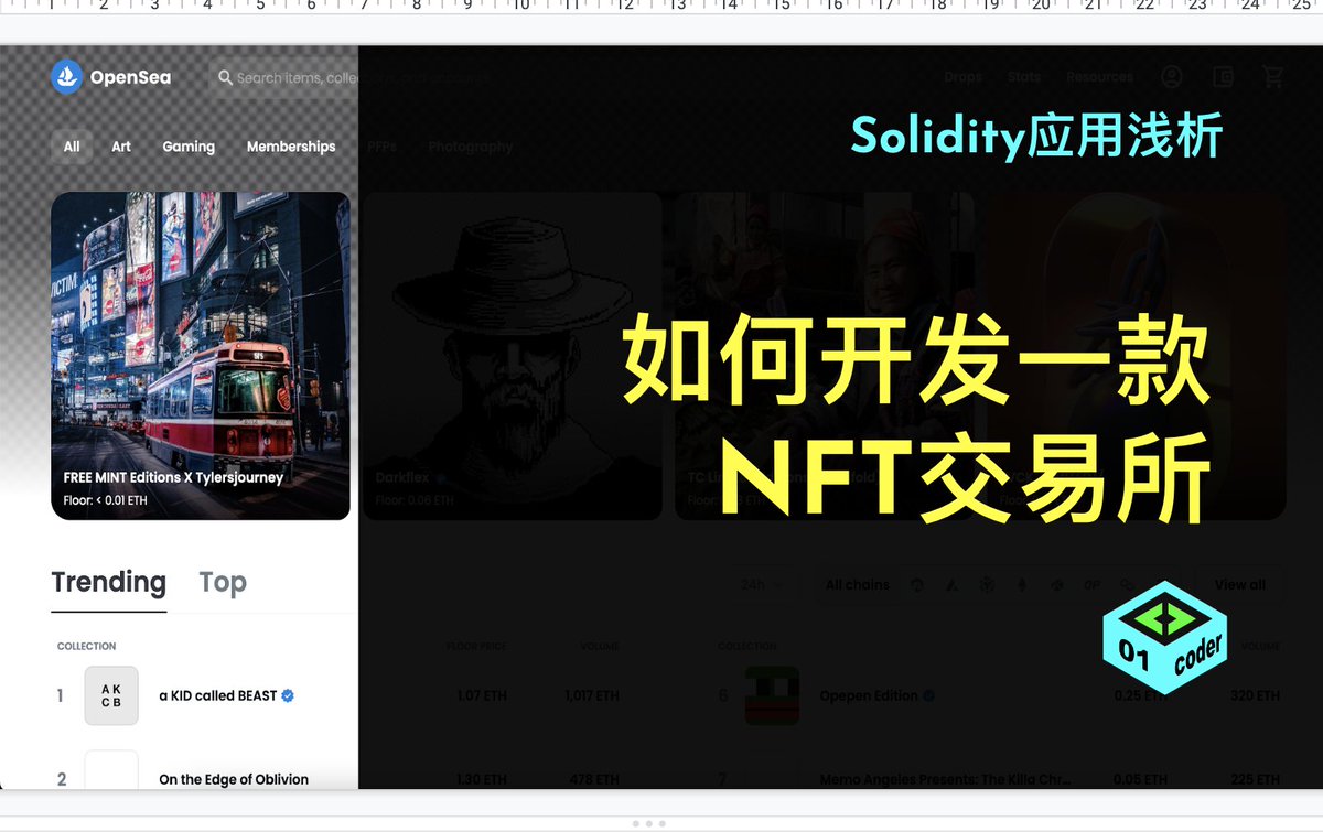基于WTF Solidity第38讲的NFT交易所教学视频！🔥🔥🔥