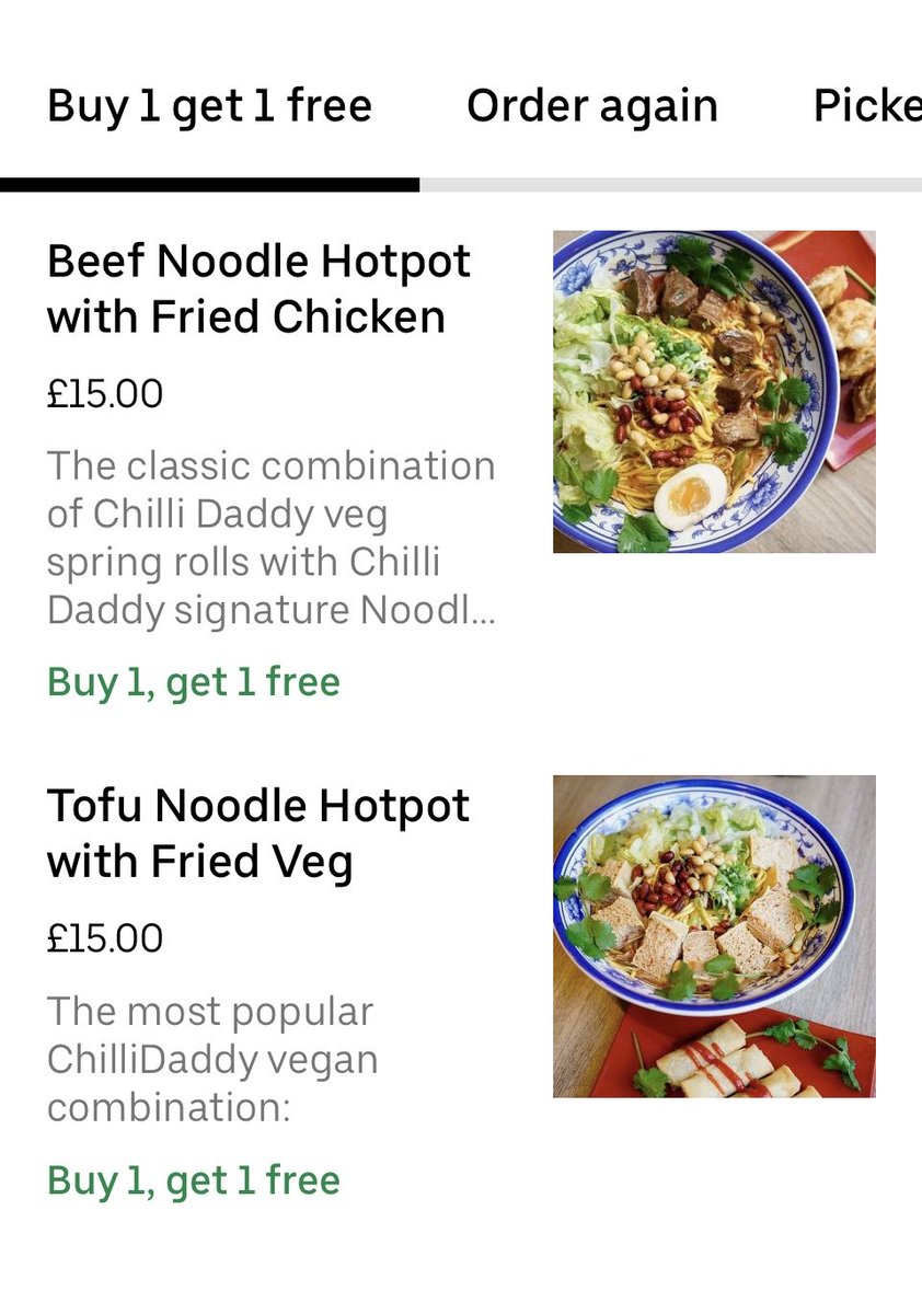 chillidaddy's tweet photo. Buy-One-Get-One-Free Thursdays: ChilliDaddy weekly biggest customer reward day exclusively on UberEats. No code needed. https://t.co/ucK2Qqdqed