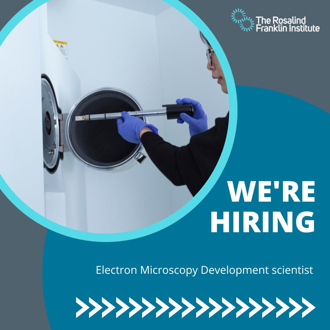 We are #hiring! If you would like to develop new methods to advance the capabilities of current biological imaging using high-resolution time-resolved transmission electron microscopes, this may be a role for you! To find out more and apply, click here - zcu.io/RzGv