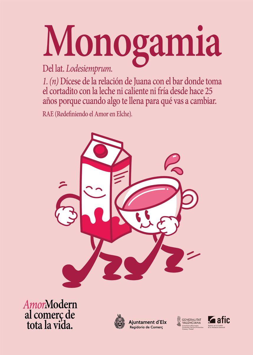 artiagare's tweet photo. Redefiniendo el Amor en #Elx: los tipos de cliente del #ComercioLocal, vistos con #humor y #amor por #SanValentín. @ComercioElx ❤️ https://t.co/KggLsafI6O
