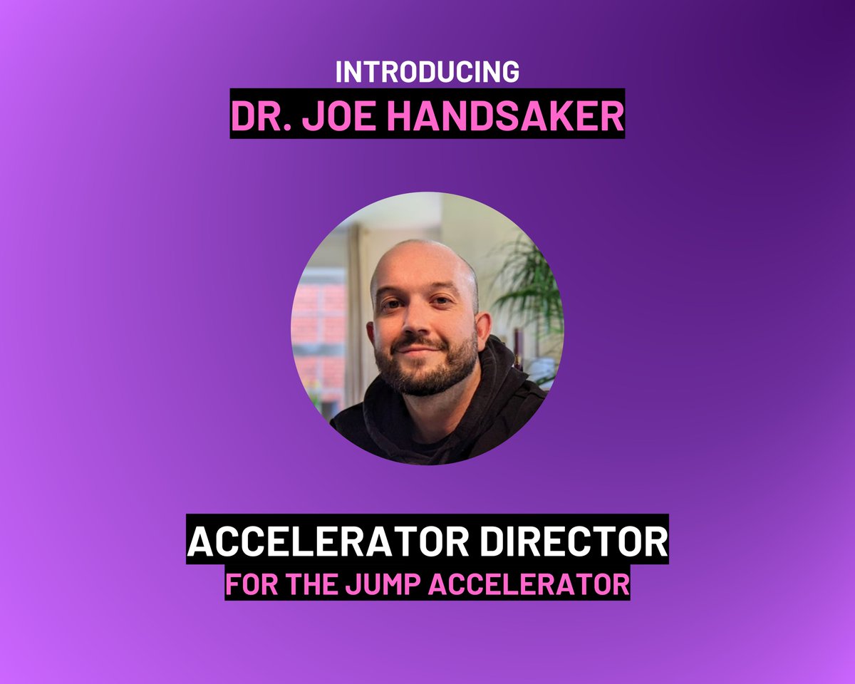 JumpAccelerator's tweet photo. Over the next few weeks we're going to be introducing the team. First up, our accelerator director, Joe.

Joe has a background in sport science, wearable technology and joined @PropelTeams in 2022 after exiting his Industry 4.0 start-up. https://t.co/g2VtTdYXaM