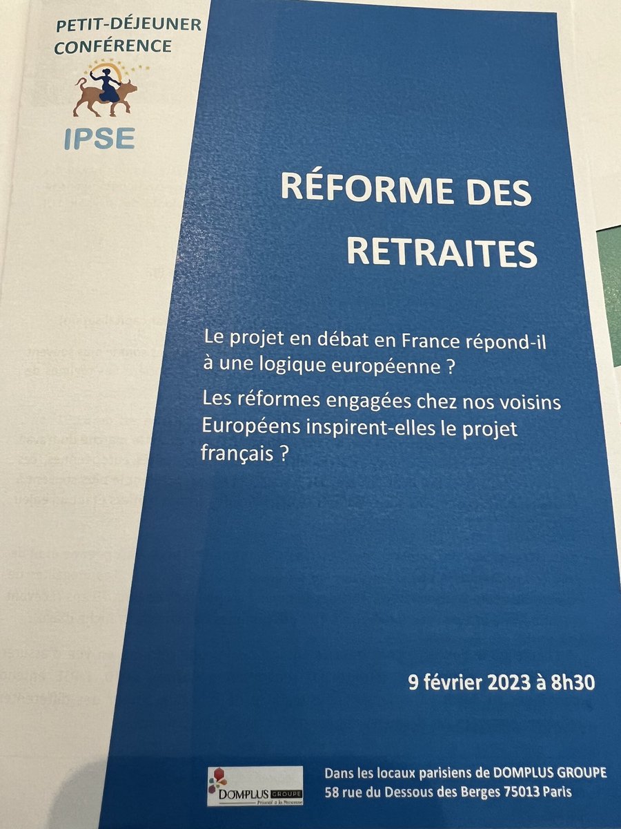 Nous avons eu l’honneur et le plaisir de recevoir dans nos locaux de #Paris l’<a href="/euroipse/">Institut de la protection sociale européenne -IPSE</a> et deux experts <a href="/ZemmourMichael/">Michael Zemmour</a> et <a href="/BPalier/">Bruno Palier</a> sur le sujet de la #ReformeDesRetraites

<a href="/CelineThiebaut/">THIEBAUT</a> <a href="/CNP_Assurances/">CNP Assurances</a> <a href="/AMMutuelle/">Apivia Macif Mutuelle</a> @EURACTIV <a href="/OCIRP/">OCIRP - Engagés pour l'autonomie !</a> <a href="/PROBTP_Groupe/">PRO BTP Groupe</a> <a href="/Groupe_VYV/">Groupe VYV</a> <a href="/Uropsprevention/">Urops-prevention</a>