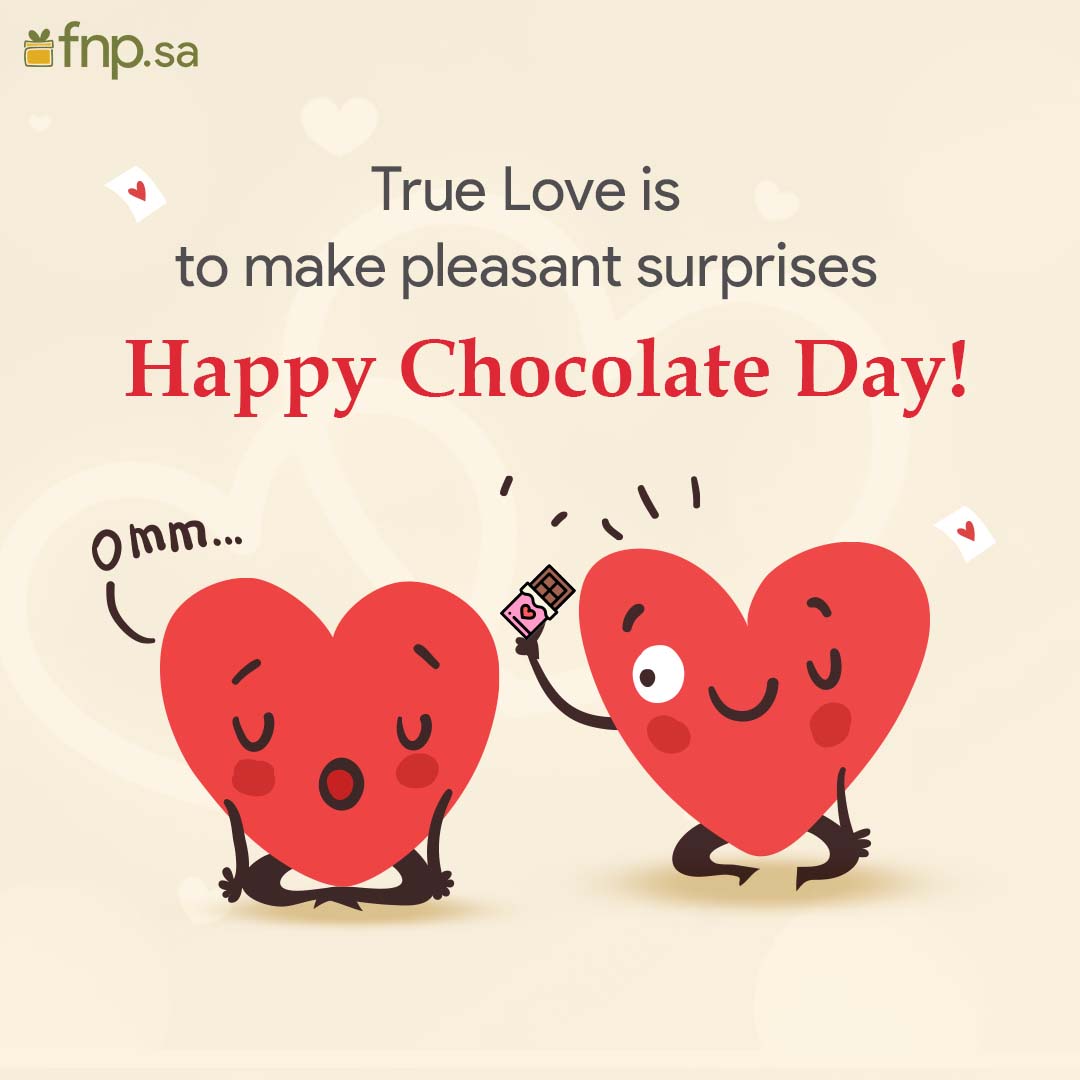 Sending love and chocolatey wishes your way on this special Chocolate Day of Valentine's week! 

May your day be filled with sweetness and joy 🍫❤️ 

#fnpksa #ksa #fnpdotsa #saudiarabia #chocolates #valentinesday #happyvalentinesday #ChocolateDay #ValentinesWeek #SweetWishes