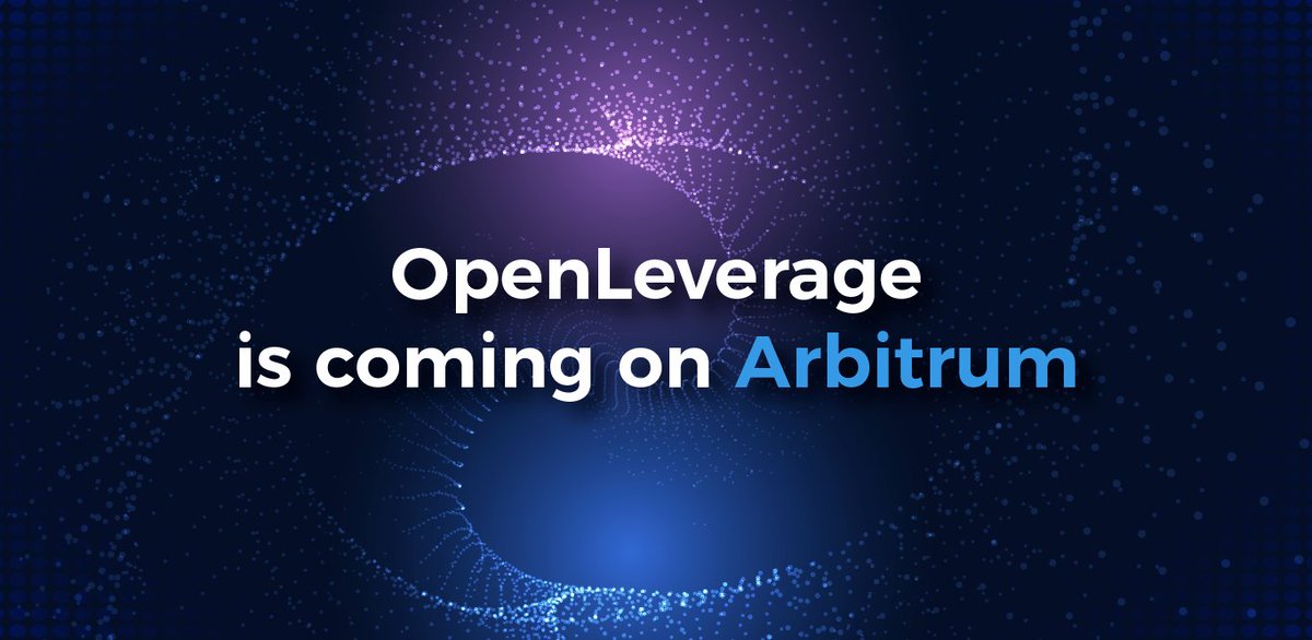 Votes are in and the community has spoken:

#OpenLeverage is officially launching on <a href="/arbitrum/">Arbitrum</a>!🚀🚀

Perform the actions below &amp; spread the word about our deployment to share 🔟K $OLE 🤑

Actions:
1️⃣ Follow <a href="/OpenLeverage/">OpenLeverage</a>
2️⃣ RT this post
3️⃣ Sign Kryptosign
kryptosign.io/sign/5PBPozOl