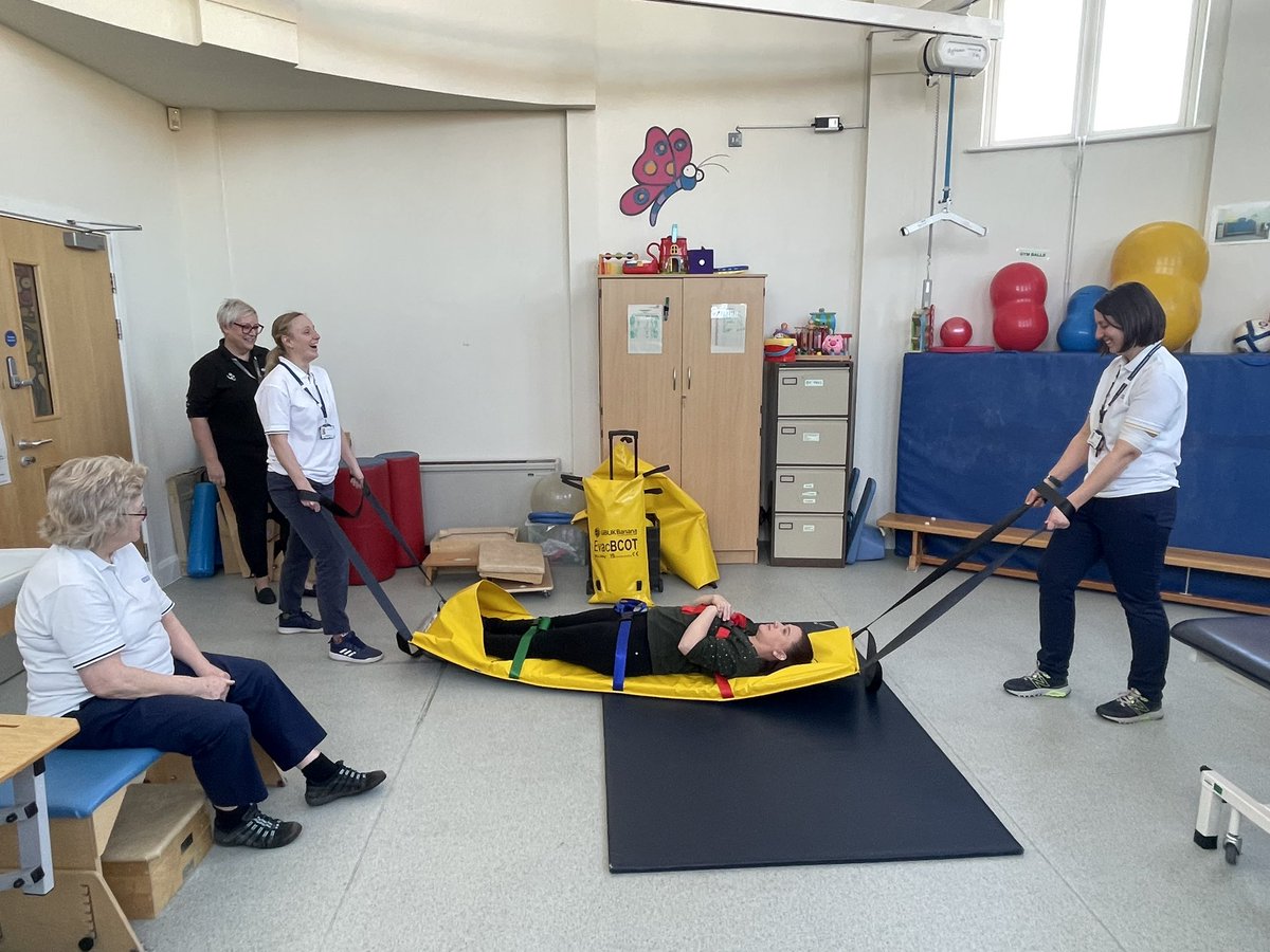 <a href="/Safety_Nottshc/">Health and Safety Team</a> <a href="/GBUK_Group/">GBUK Group • enhancing patient care</a> joint working today for the manual handling and fire team to support our CCYPS colleagues with safe fire evacuation assessments <a href="/NottsHealthcare/">Nottinghamshire Healthcare</a>