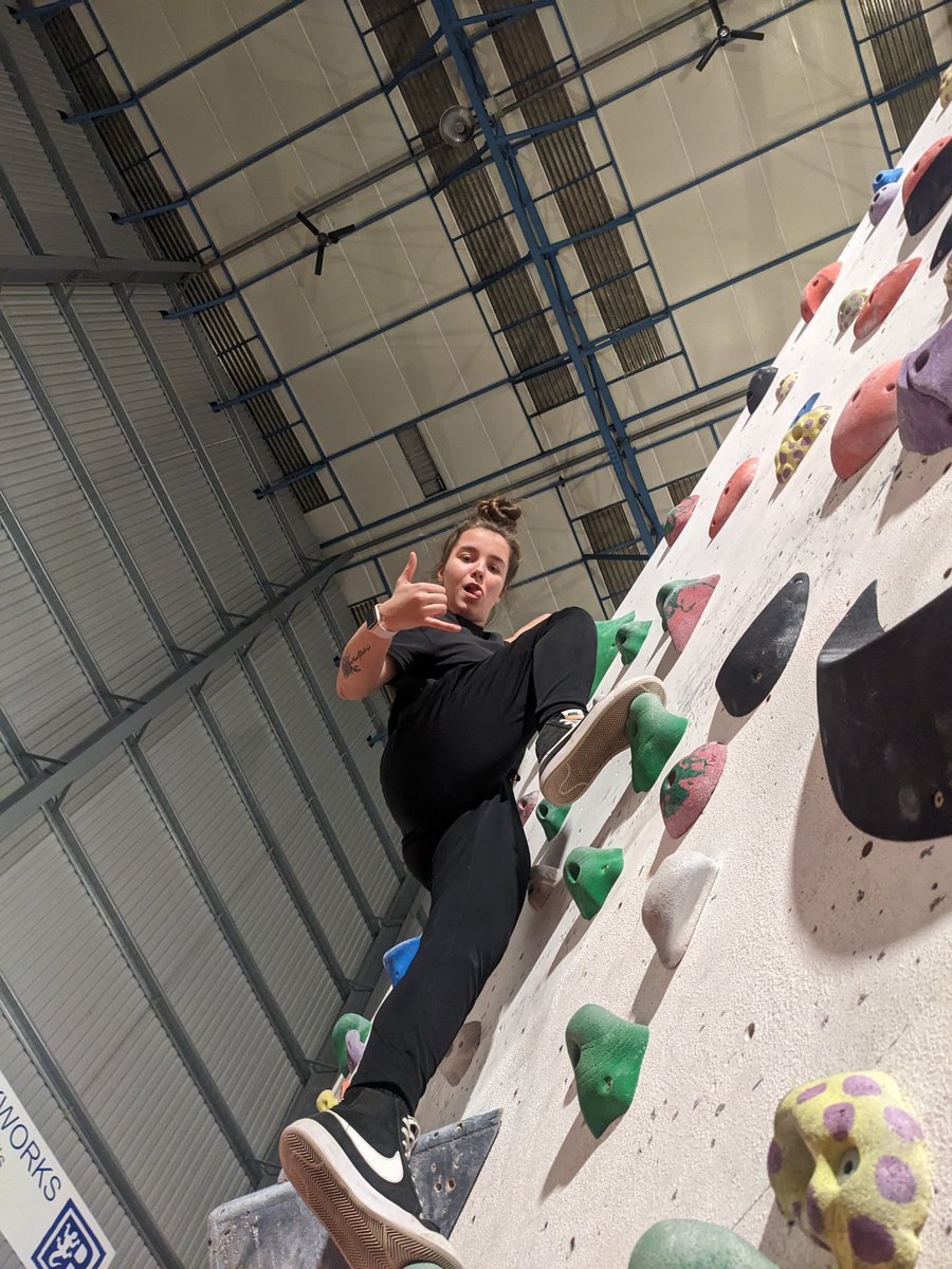 The Student Council had a taster enrichment session, rock climbing with <a href="/GavHcfe/">Gav HCFE</a> and had a brilliant time! <a href="/hartlepoolfe/">Hartlepool College</a> #learnervoice #studentcouncil