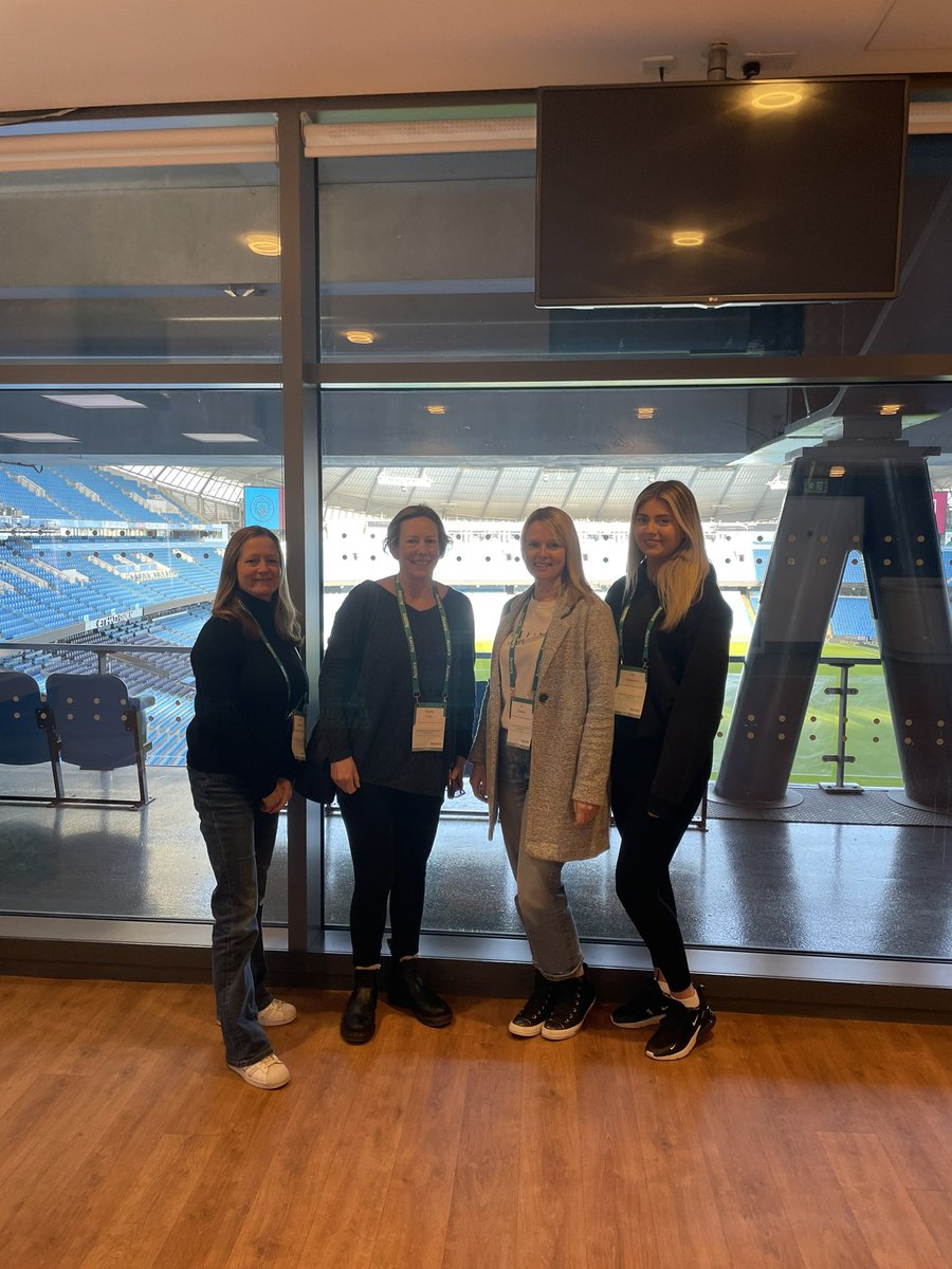 JoQ_OT's tweet photo. @mid_ahp @MidCheshireNHS @CCICPNHS inspirational morning hearing from @KateAllatt at @Accora_Ltd conference @Etihad_Stadium 
Looking forward to the rest of the day! https://t.co/KmqktJceCu