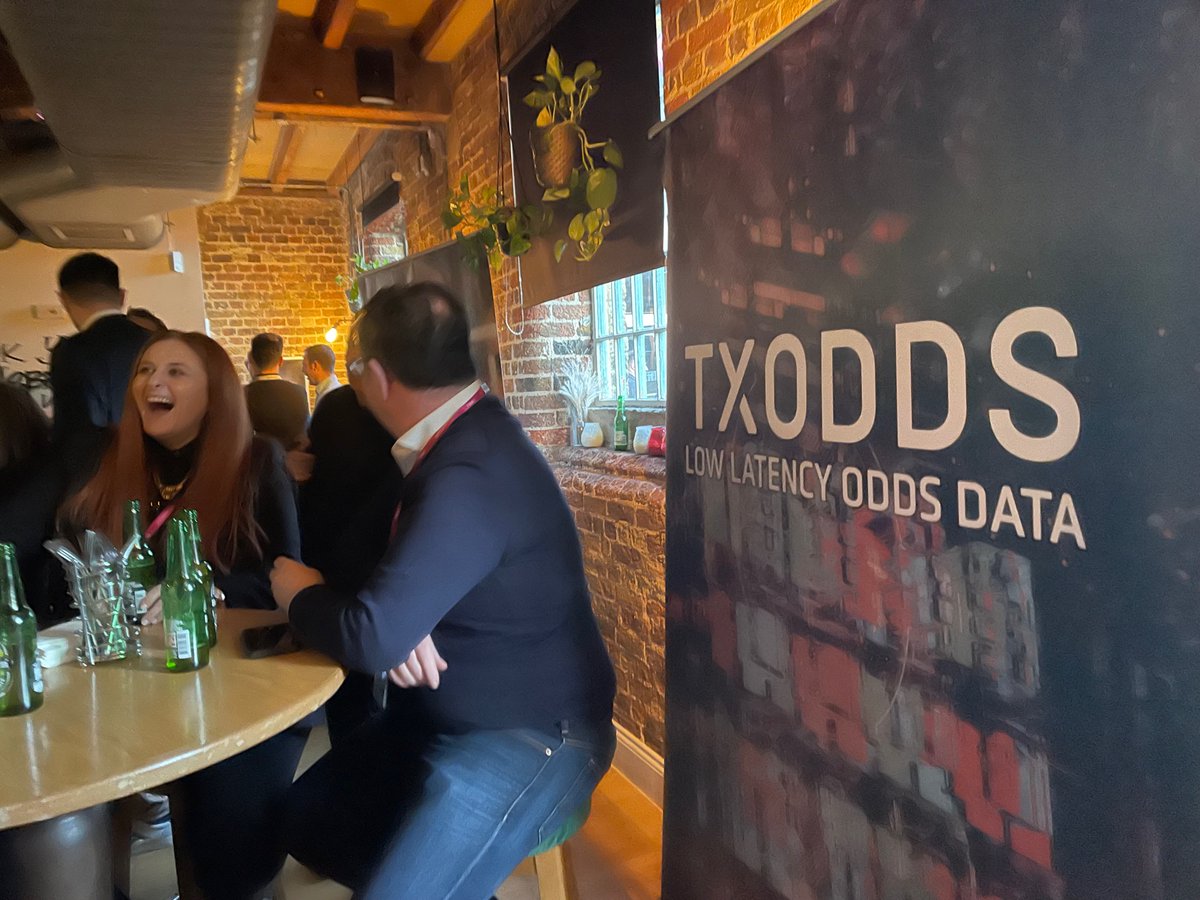 IGE_GamingExpo's tweet photo. Super meeting with @TXODDSOfficial at @ICE365Global at The Fox Bar!

Special greetings to Einar Knobel!!! Good luck for the next deal!

#txodds #icelondon2023 https://t.co/MV0QfxRYC6