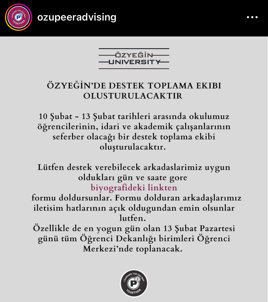 sumludlr's tweet photo. Linke ozupeeradvising’den ulaşabilirsiniz. @ozuihk https://t.co/NnE2354Yyy