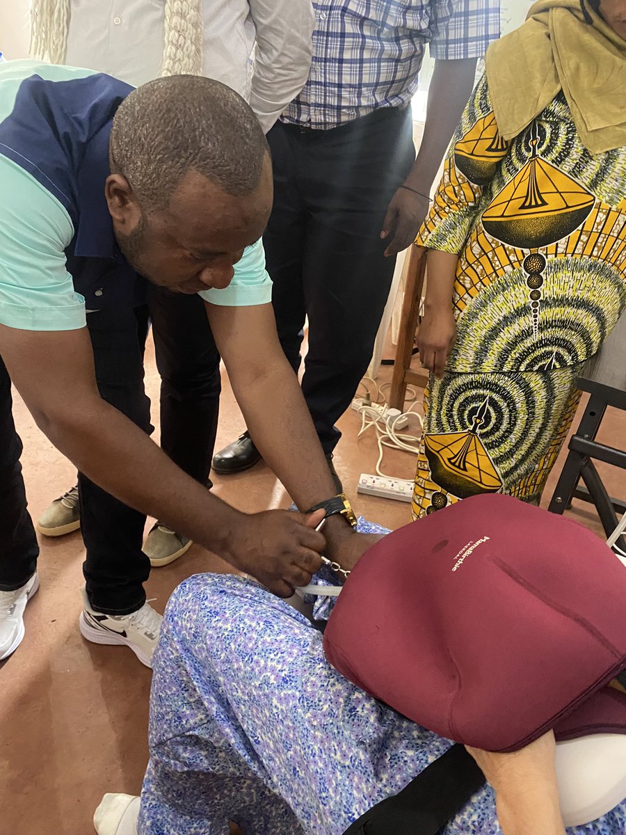 FridaTemple's tweet photo. Enjoying a successful week of training master facilitators on simulationcourses on Essential Care of Labour and Birth, Bleeding after Birth and Vacuum Extraction✨ aiming to #ImproveHealthInCongo #UEA #UNFPADRC https://t.co/KdZLVTLFe8