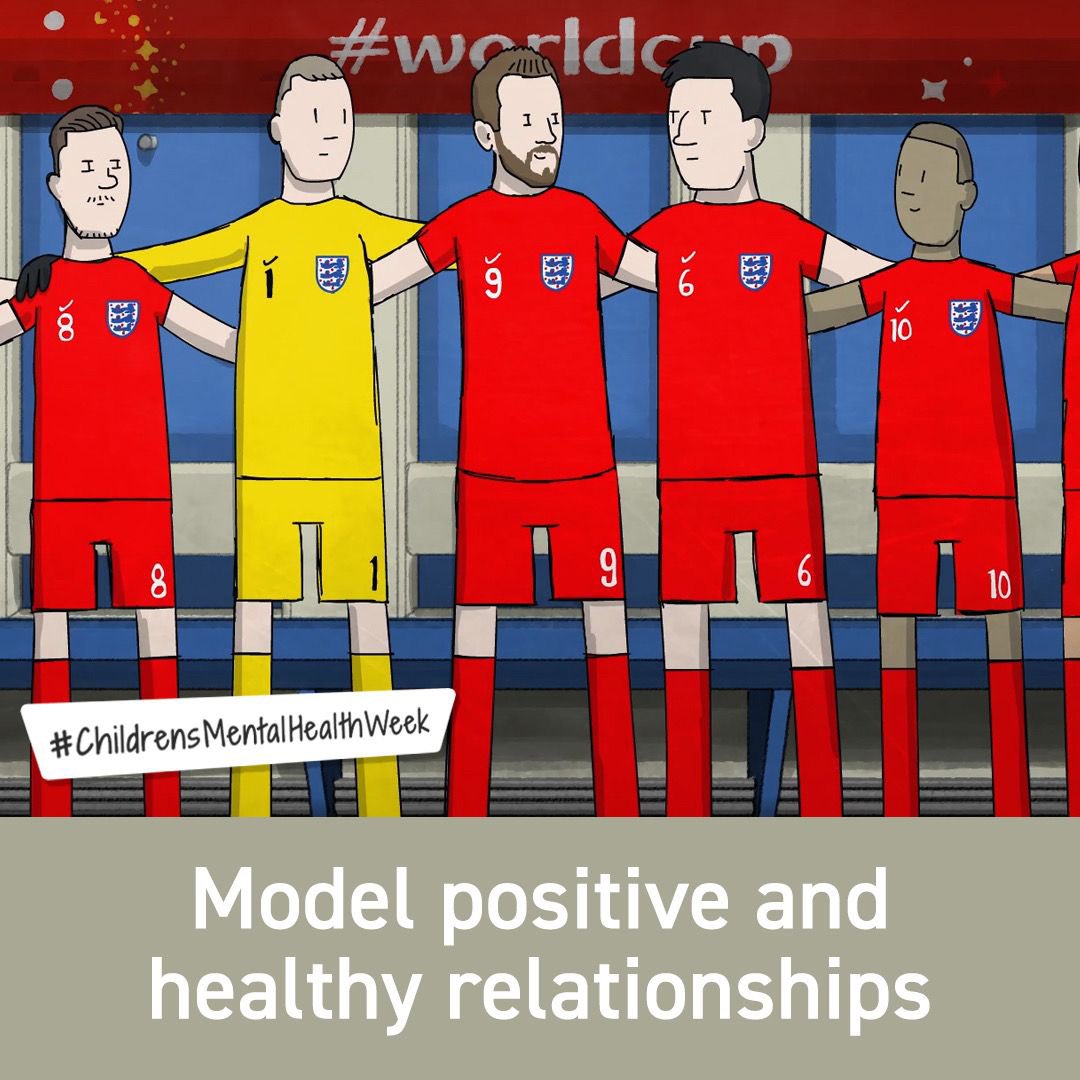 #ChildrensMentalHealth week, advice from the experts part three:

Children thrive emotionally when they see, and are involved in, warm and caring relationships, where they are respected and valued.