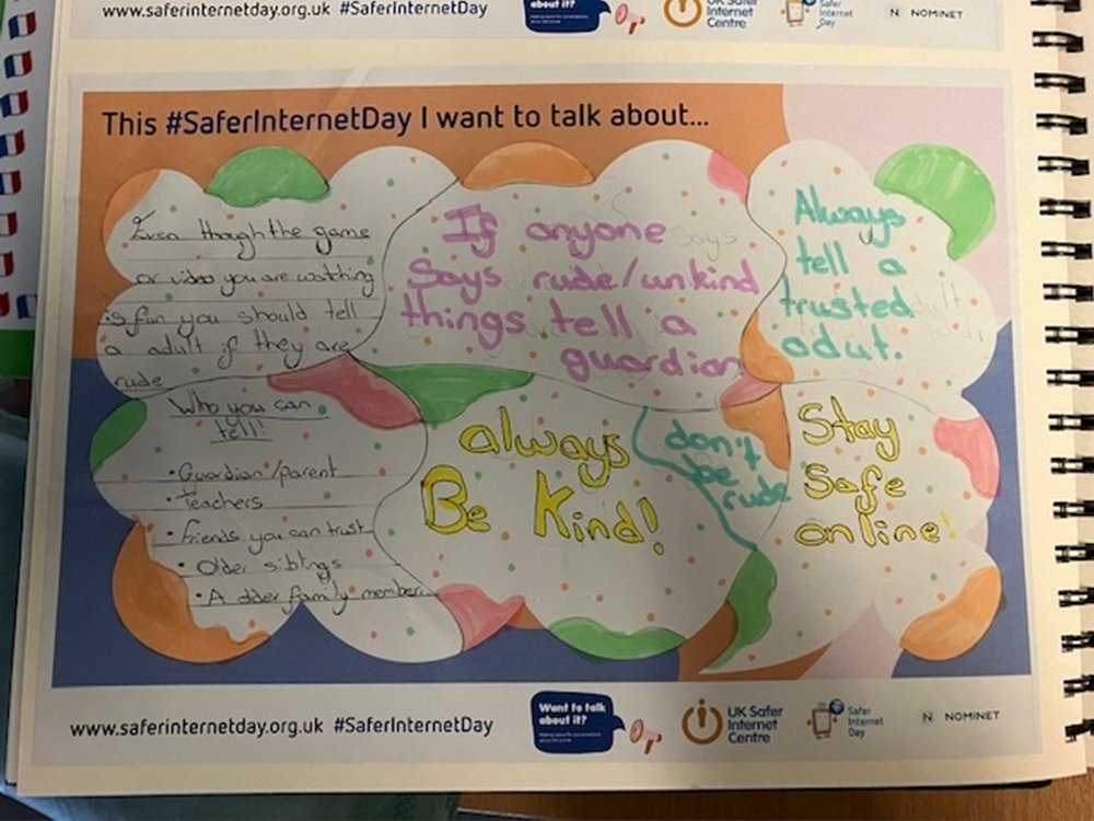 Internet Safety !
 <a href="/UK_SIC/">UK Safer Internet Centre</a>
  #InternetSafetyDay <a href="/FelmorePrimary/">Felmore Primary.</a> <a href="/WillowsBasildon/">Willows Primary School and Nursery</a> <a href="/StMarysWoodham/">St Mary's C of E Primary School</a> <a href="/WhitmorePrimar1/">Whitmore Primary</a>