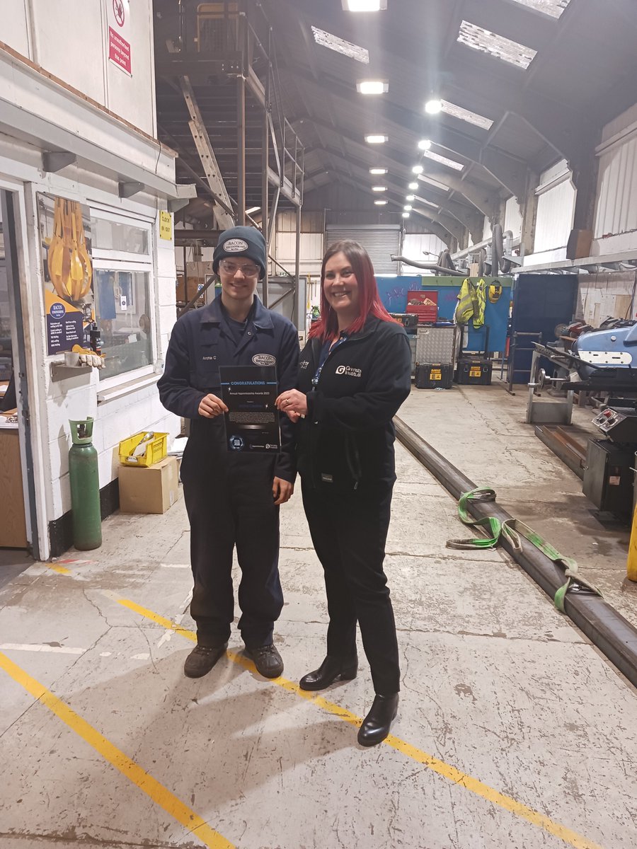 GI_for_Business's tweet photo. Well done Archie Cawthen for getting the Apprentice of the year award at @ebacon1899 
 
#awards #NAW2023 #apprentice #apprenticeships https://t.co/pMIX9H4wQC