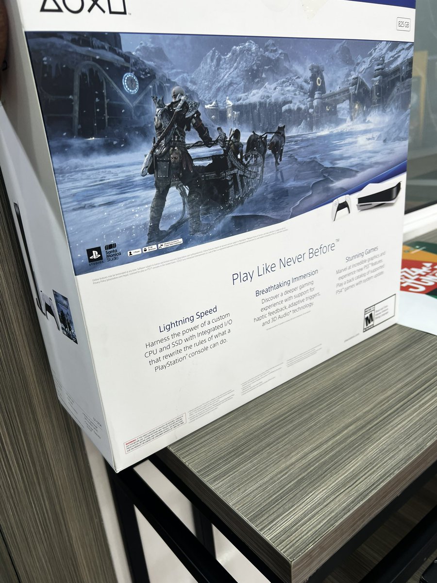 gospel_harmony's tweet photo. Brand new sealed PS5
American version 
With GoD of war 

Price-: 500k (slightly as in very slightly negotiable) 

Kindly help me hit the retweet button 
God bless you https://t.co/Yg6JfUeq1k