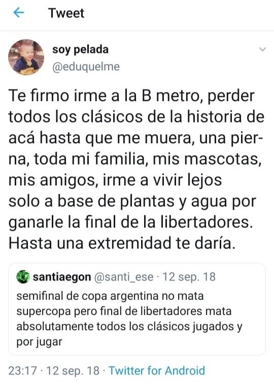 pacha2705's tweet photo. Felices
#50Meses
#CopaEterna
#FinalEterna
#ComoTeDurleLaCola https://t.co/L9GuX3f6o1