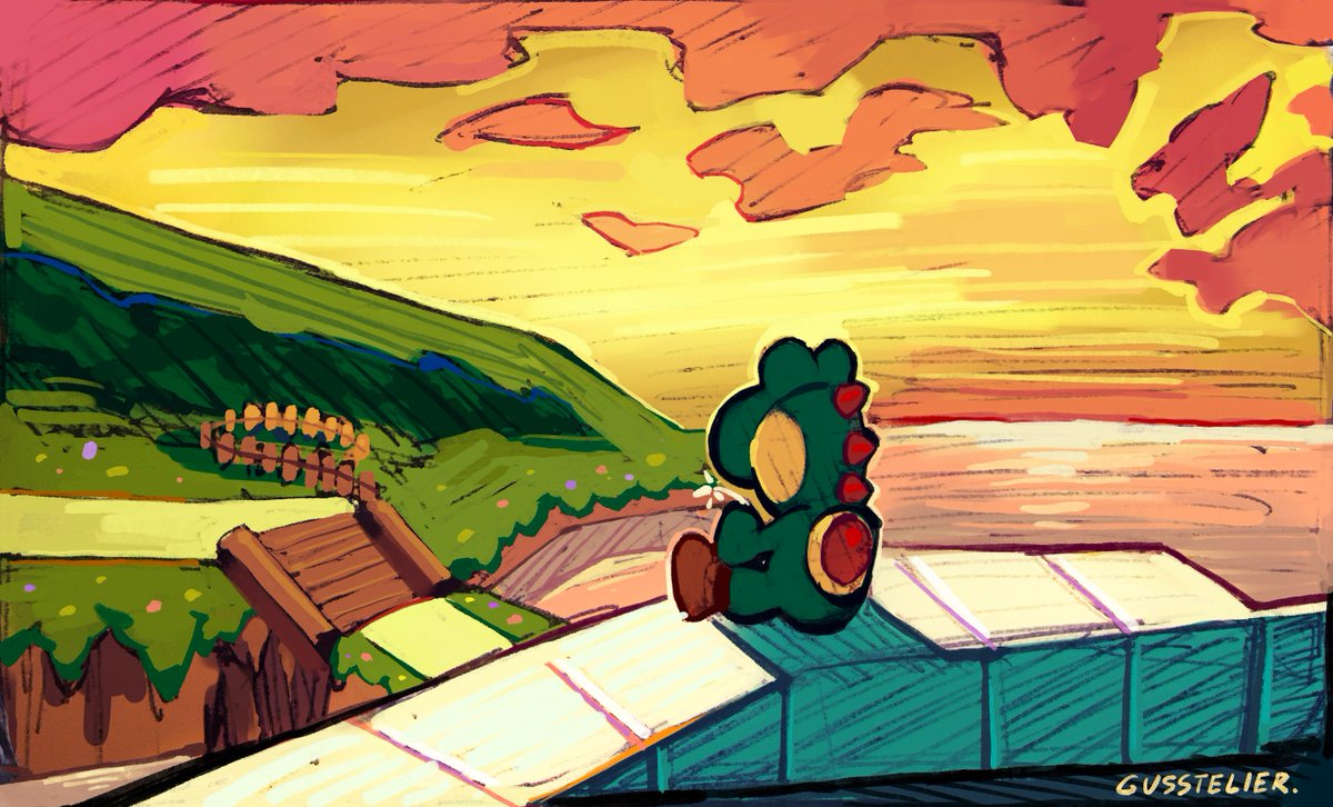 Gusstelier's tweet image. 🍃🌺🌄🌺🍃