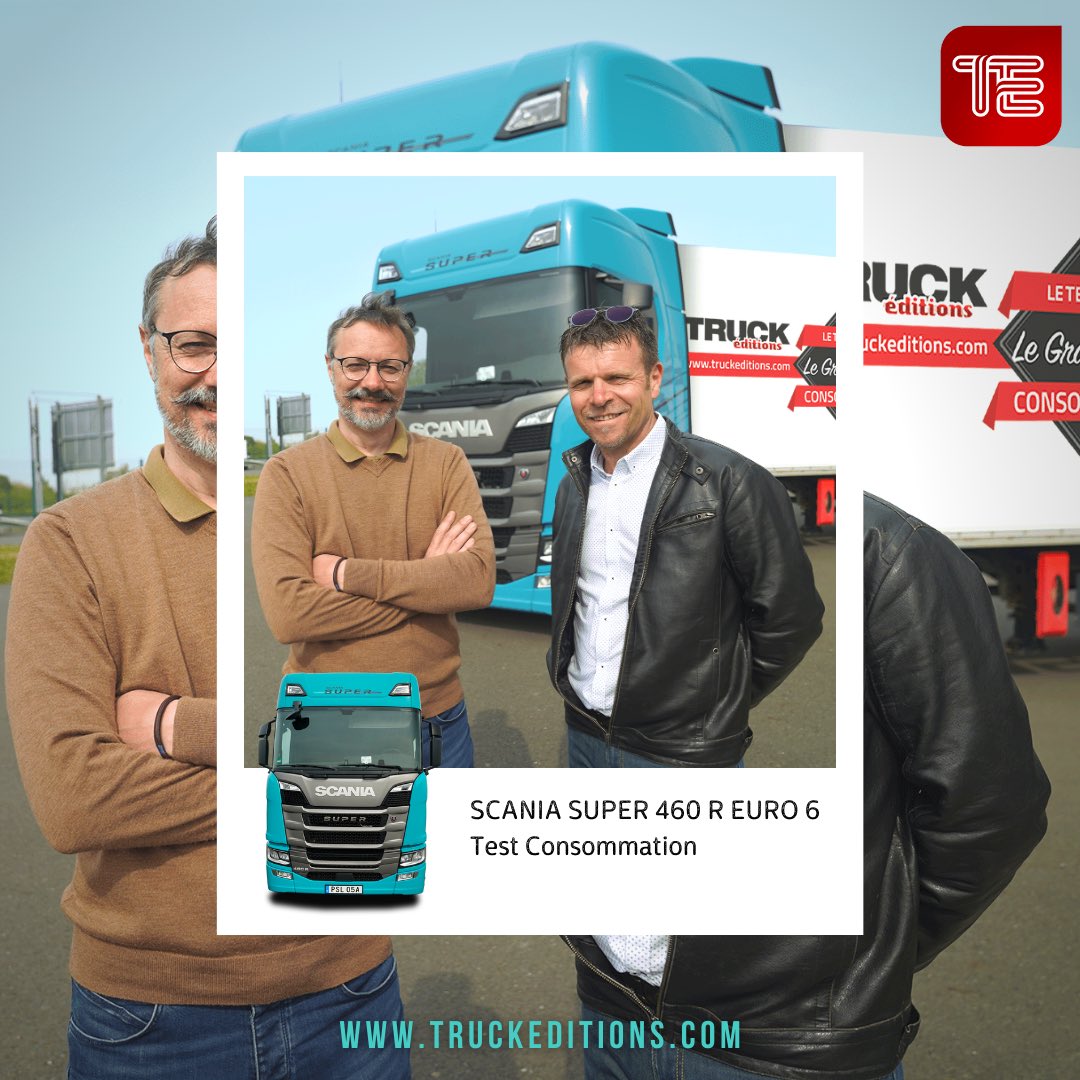 Truckeditions's tweet image. Un nouveau Grand Défi Consommation avec le SCANIA SUPER 460 R 4X2 Euro 6. Tous les résultats sur
Truckeditions bit.ly/3XgYpGS #test #écoconduite #ecodriving #transporteurs #logistique #truckingindustry Scania Group