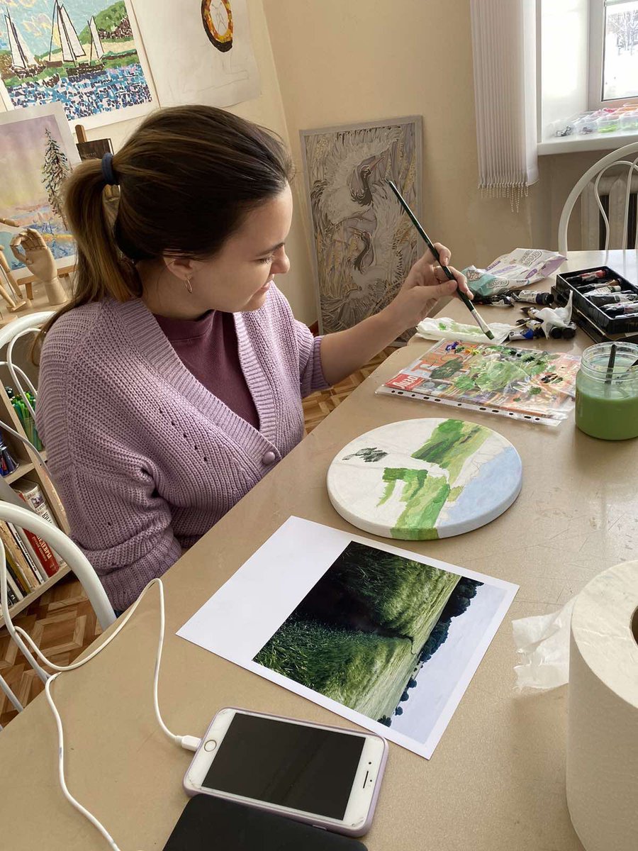 annetgl_NFT's tweet photo. Good morning my dear #NFTCommuntiy ❤️

I'm drawing a new picture🎨

#art #NFTartist #ArtistOnTwitter https://t.co/9iV5V7o5c5
