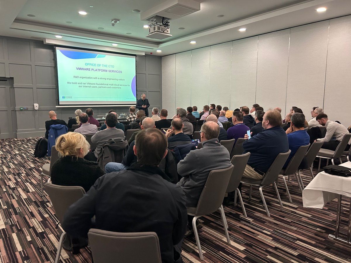 rsudding's tweet photo. @IrelandVMUG great turnout for the day! @DuncanYB https://t.co/vcRSgrLvyC