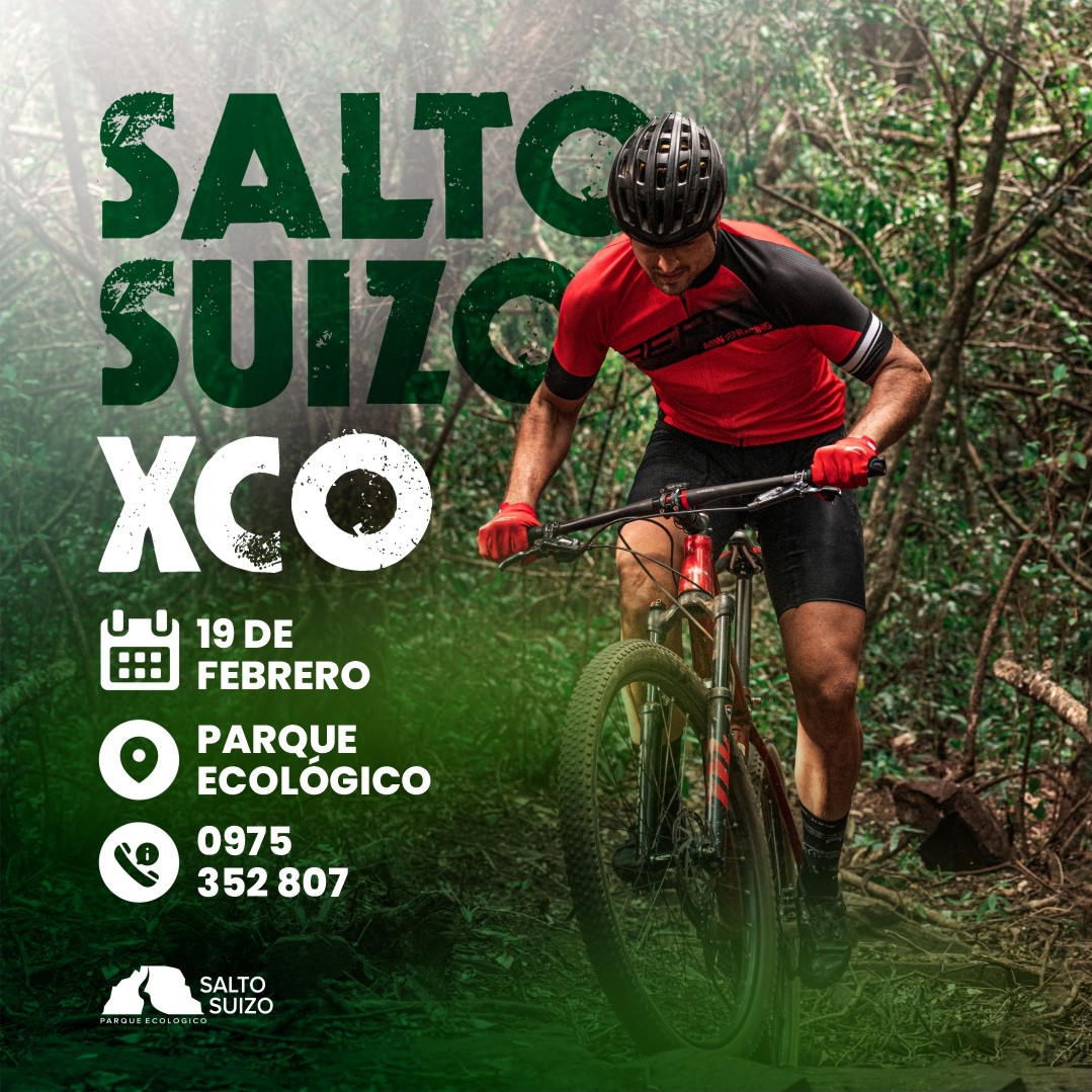 saltosuizo's tweet photo. Prepara la mente, las piernas y el corazón 🚴‍♀️😎

XCO en el Salto Suizo ⛺🚴‍♂️
Es una carrera, pero con distancias y normas de las olimpiadas 🤩

Las inscripciones ya están abiertas!!

🗓️Fecha: 19 de febrero
Para más información: 0975 352 807

#xco #bici #aventura #salto #naturaleza https://t.co/2ZosHRNYaj
