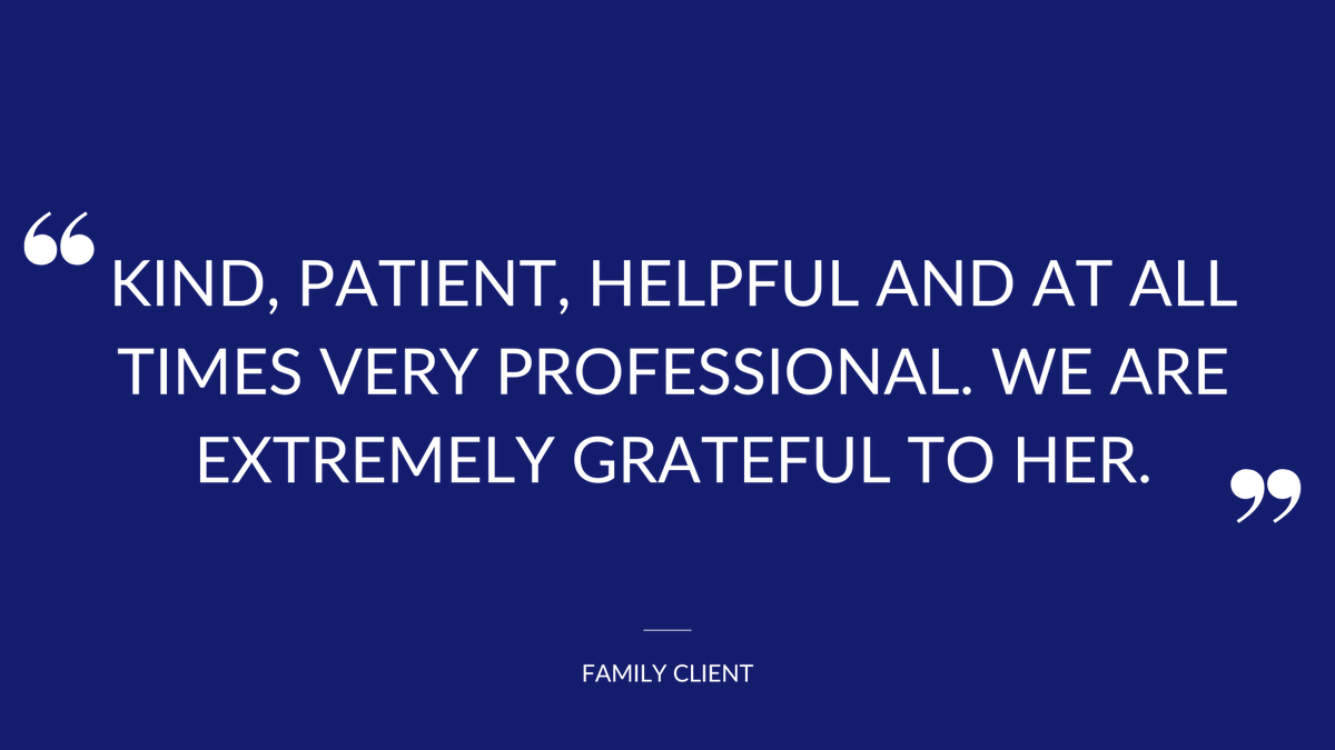 If you find yourself in need of #legaladvice on a #familylaw matter, seek help as soon as possible. We're renowned for dealing with matters in a friendly and compassionate way. But don't just take our word for it... #familylawyer #familylawsolicitor #orpington #chislehurst #BR6